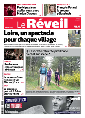 Cover of Le Reveil du Vivarais – edition Pilat
