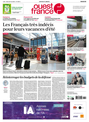Cover of Ouest France (Manche)