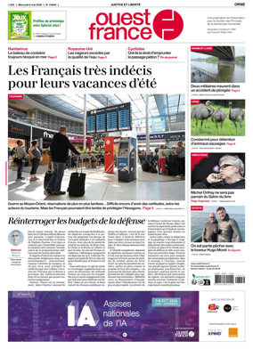 Cover of Ouest France (Orne)