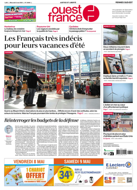 Cover of Ouest-France (Rennes Sud-Est)