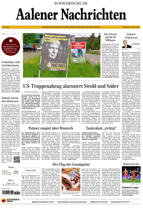 Cover of Aalener Nachrichten