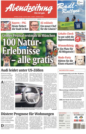 Cover of Abendzeitung Munchen