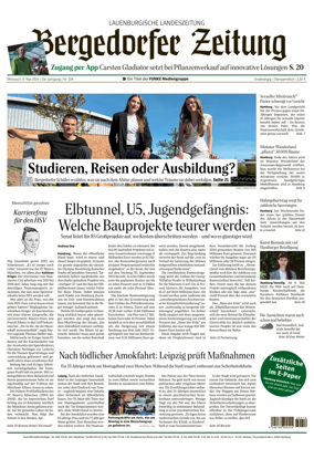 Cover of Bergedorfer Zeitung