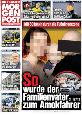 Cover of Dresdner Morgenpost