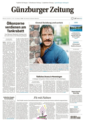 Cover of Guenzburger Zeitung