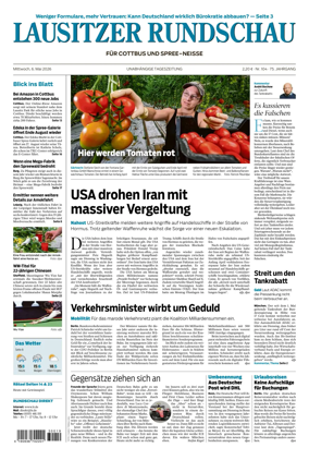 Cover of Lausitzer Rundschau