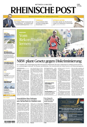 Cover of Rheinische Post – Dusseldorf Stadt