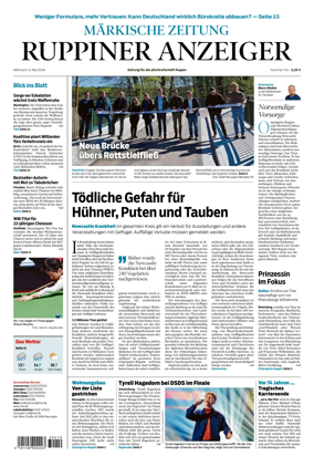 Cover of Ruppiner Anzeiger