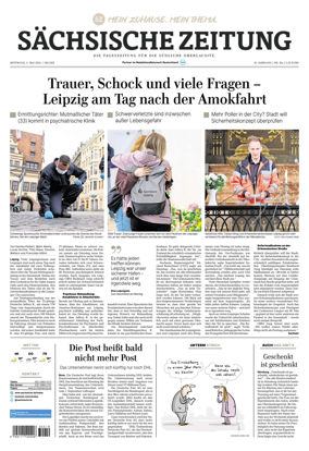 Cover of Sachsische Zeitung (Lobau-Zittau)