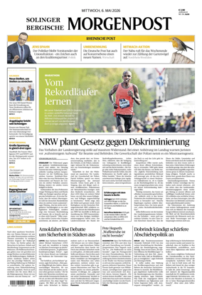 Cover of Solinger Bergische Morgenpost/Remscheid