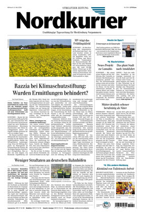 Cover of Strelitzer Zeitung