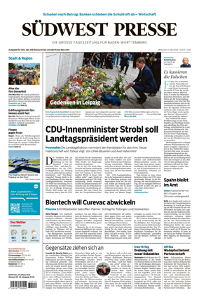 Cover of Sudwest Presse