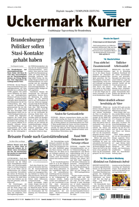 Cover of Templiner Zeitung
