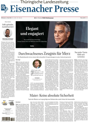 Cover of Thuringische Landeszeitung (Eisenach)