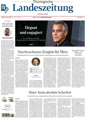 Cover of Thuringische Landeszeitung (Unstrut-Hainich-Kreis)
