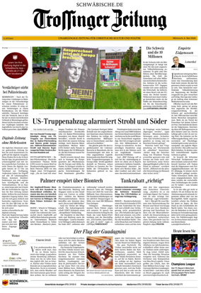 Cover of Trossinger Zeitung