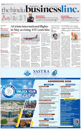 Cover of BusinessLine (Chennai)