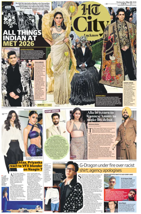 Cover of Hindustan Times (Lucknow) - Live