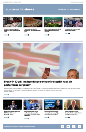 Cover of Euronews Business (Turkish) Compiled Editions