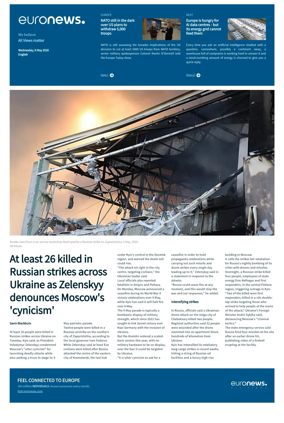 Cover of EuroNews (English Edition)