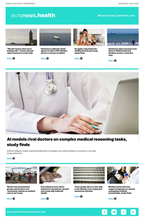 Cover of Euronews Health (English) Compiled Edition