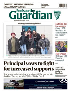 Cover of Enniscorthy Guardian
