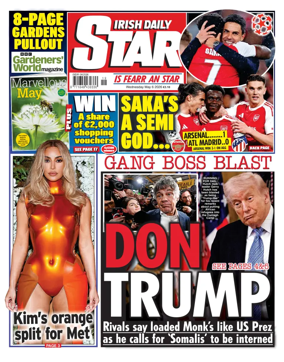 Cover of Irish Daily Star