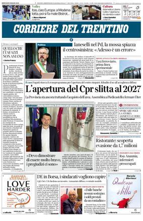 Cover of Corriere del Trentino