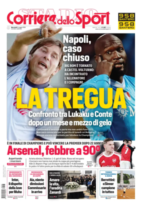 Cover of Corriere dello Sport (Campania)