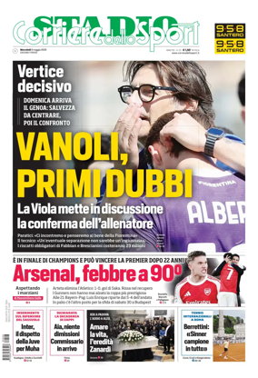 Cover of Corriere dello Sport Stadio (Firenze)