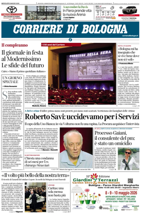 Cover of Corriere di Bologna