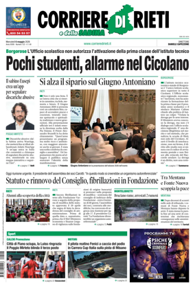 Cover of Corriere di Rieti
