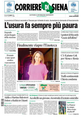 Cover of Corriere di Siena