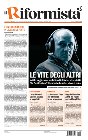 Cover of Il Riformista (Italy)