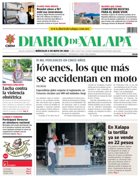Cover of Diario de Xalapa