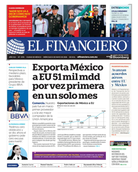 Cover of El Financiero