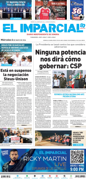 Cover of El Imparcial