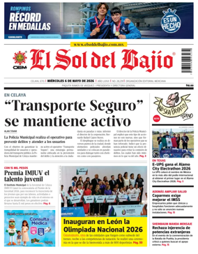 Cover of El Sol de Bajio