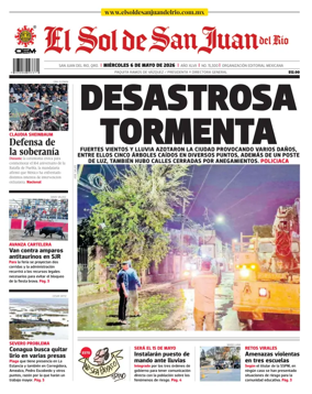 Cover of El Sol de San Juan del Rio