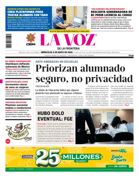 Cover of La Voz de la Frontera