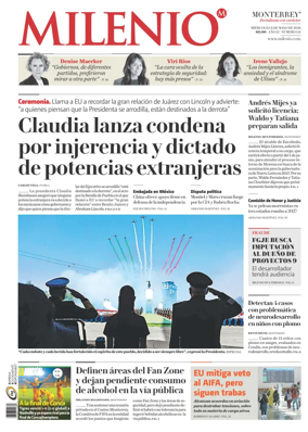 Cover of Milenio Monterrey