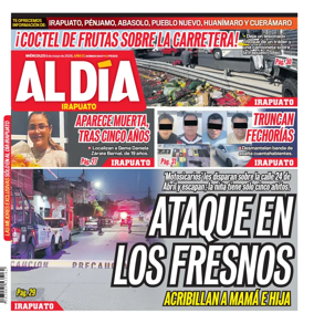 Cover of Periodico Al Dia (Irapuato)