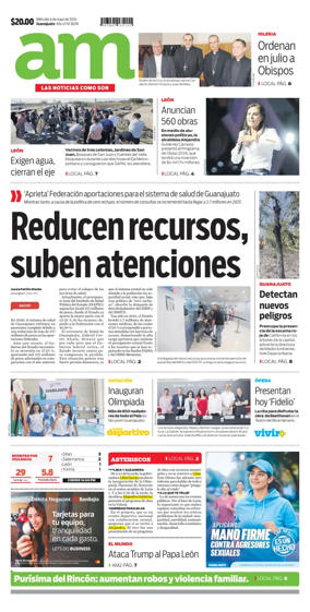 Cover of Periodico AM (Leon)