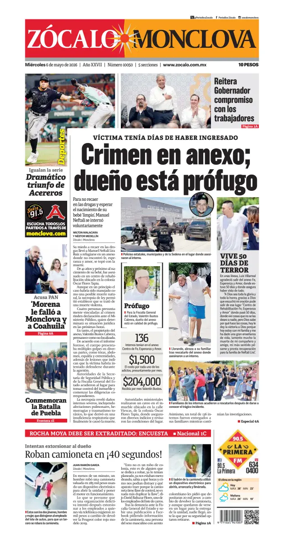Cover of Zocalo Monclova
