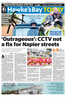 Cover of Hawke's Bay Today