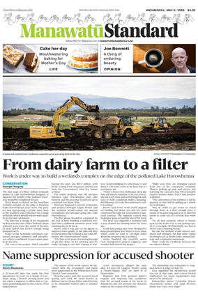 Cover of Manawatu Standard