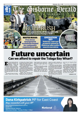 Cover of The Gisborne Herald