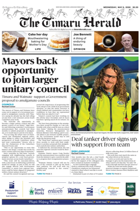 Cover of The Timaru Herald