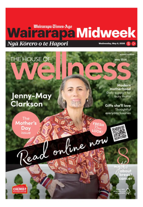 Cover of Wairarapa Times-Age Midweek