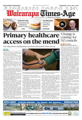Cover of Wairarapa Times-Age (NZ)
